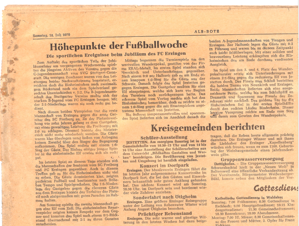 SC Freiburg 1970